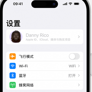 康平appleID维修服务iPhone设置中Apple ID显示为灰色无法使用 