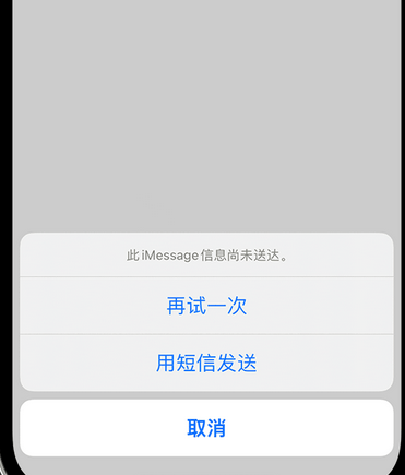 康平apple维修iPhone上无法正常发送iMessage信息